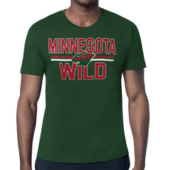 Minnesota Wild Starter Mesh Look Team Name T-Shirt - Green - NHL