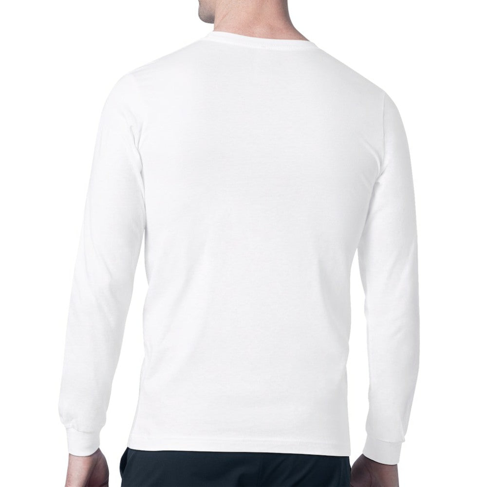 Nashville Predators Starter Mesh Look Team Name Long Sleeve T-Shirt - White - NHL
