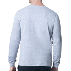 Toronto Maple Leafs Starter Mesh Look Team Name Logo Long Sleeve T-Shirt - Heather Gray - NHL