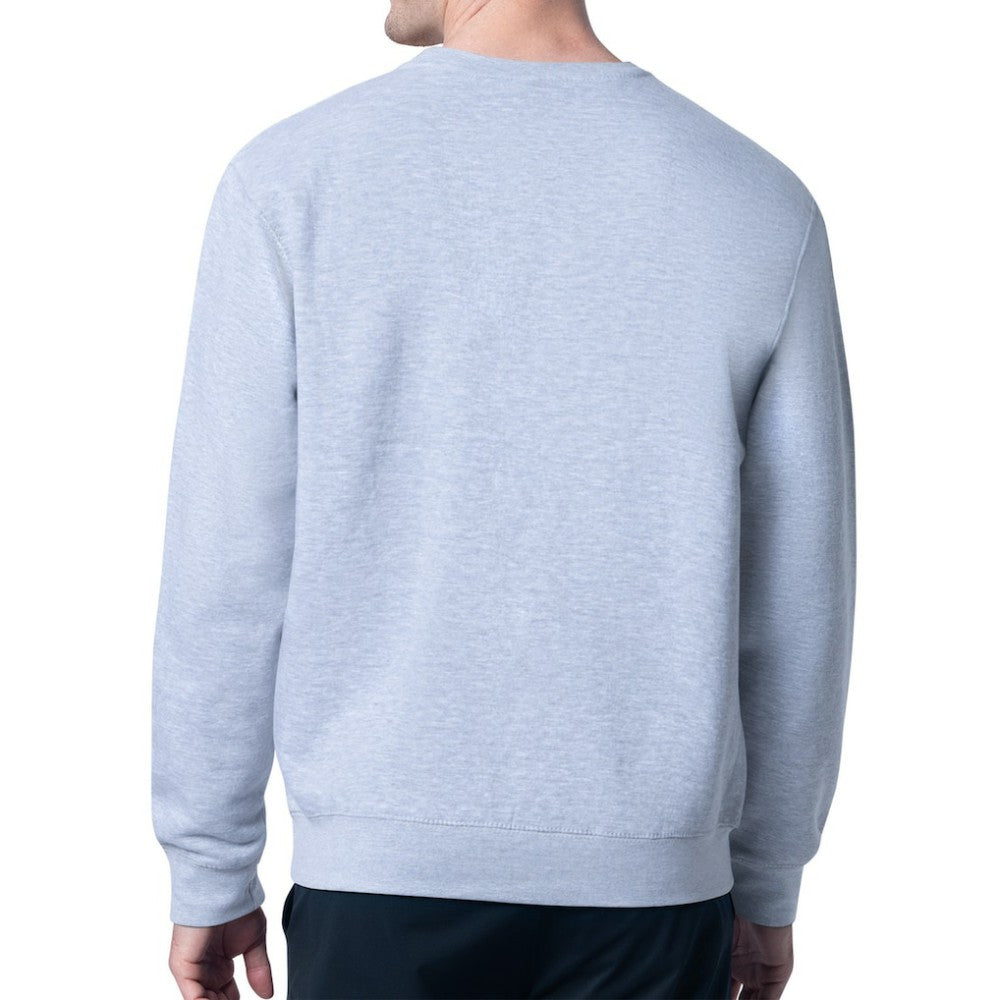 New York Rangers Starter Mesh Look Team Name Logo Pullover Sweatshirt - Heather Gray - NHL