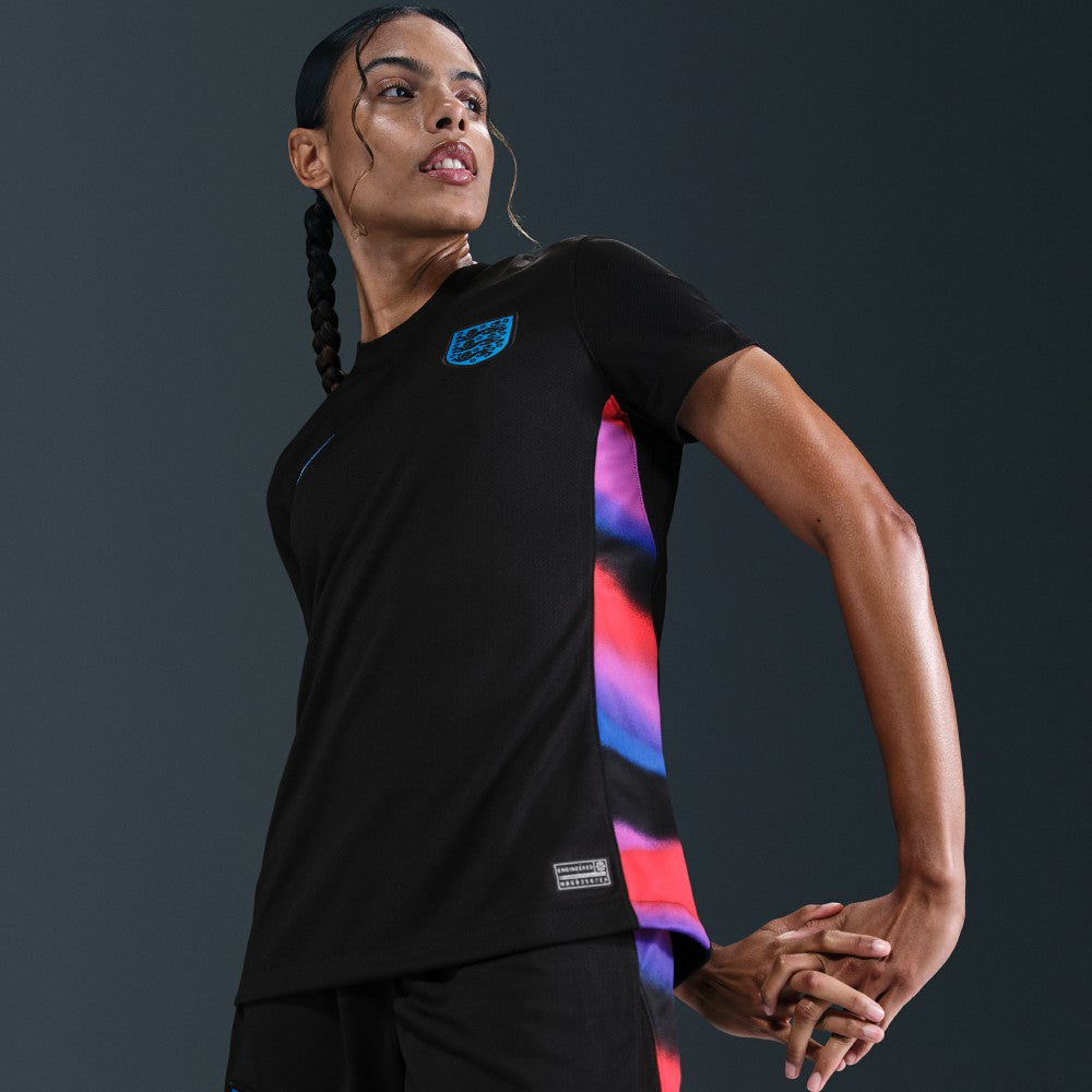 England Women's National Team Women's 2025/26 Away Replica Jersey Black | Nike discount