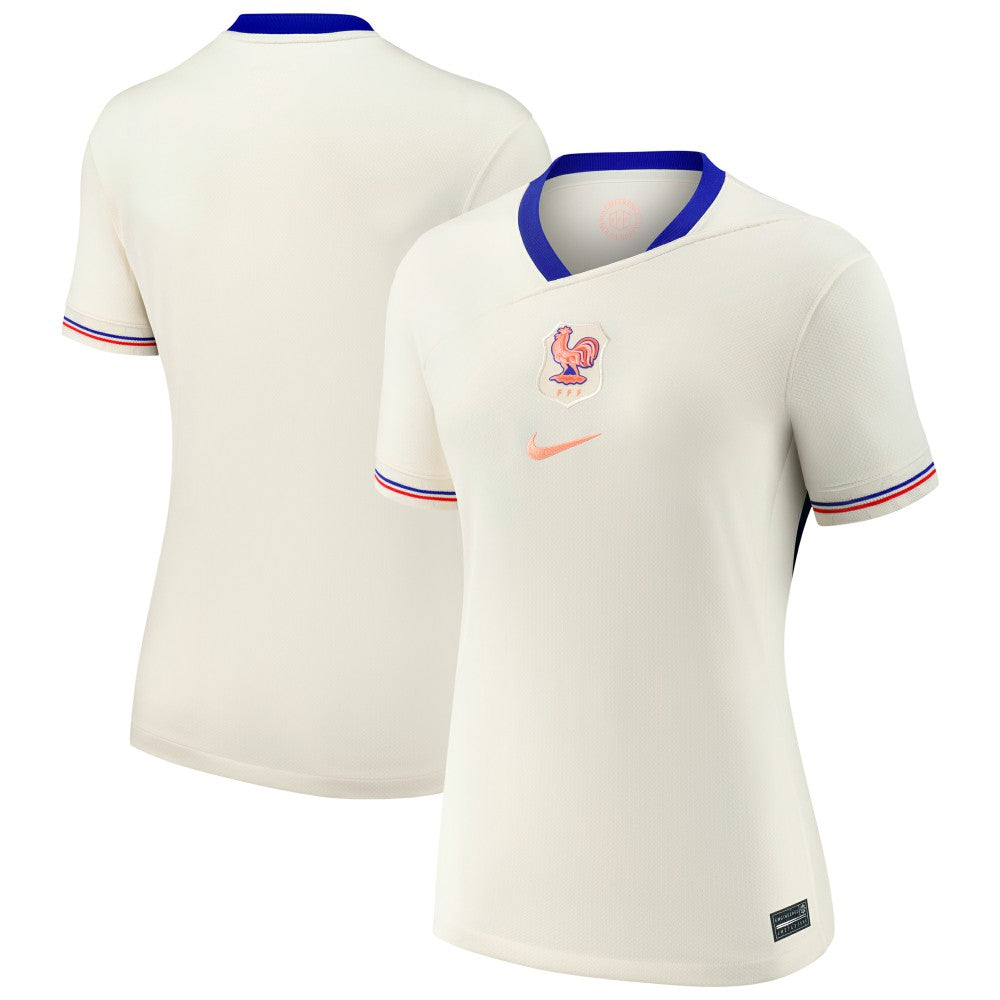 France Women's National Team Women's 2025/26 Away Replica Jersey Cream | Nike discount