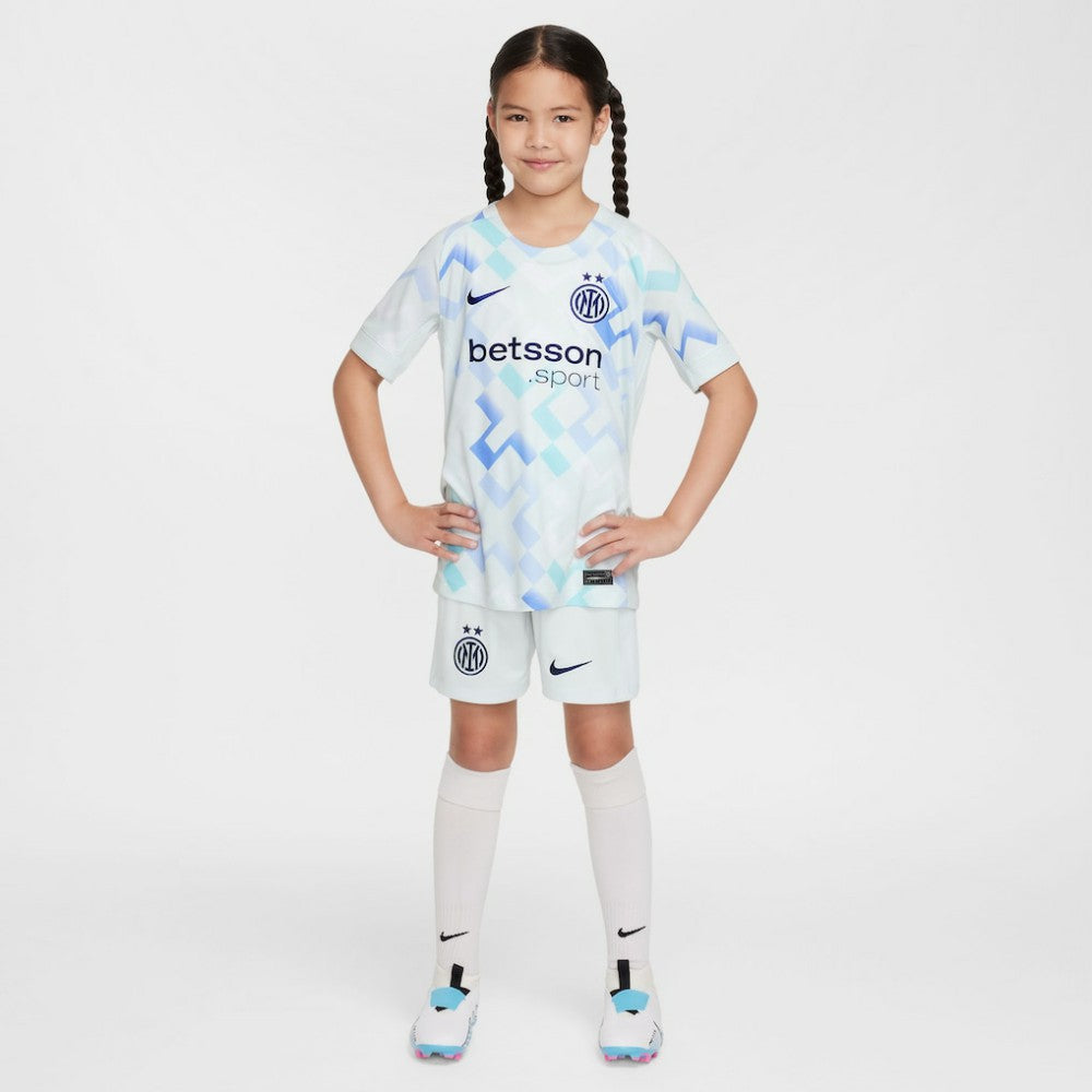 Inter Milan Youth 2025/26 Away Replica Jersey Aqua | Nike online