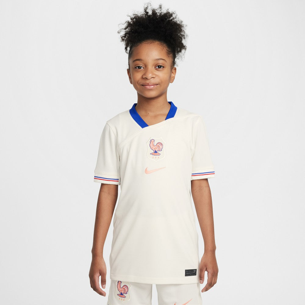 France Women's National Team Youth 2025/26 Away Replica Jersey Cream | Nike Online