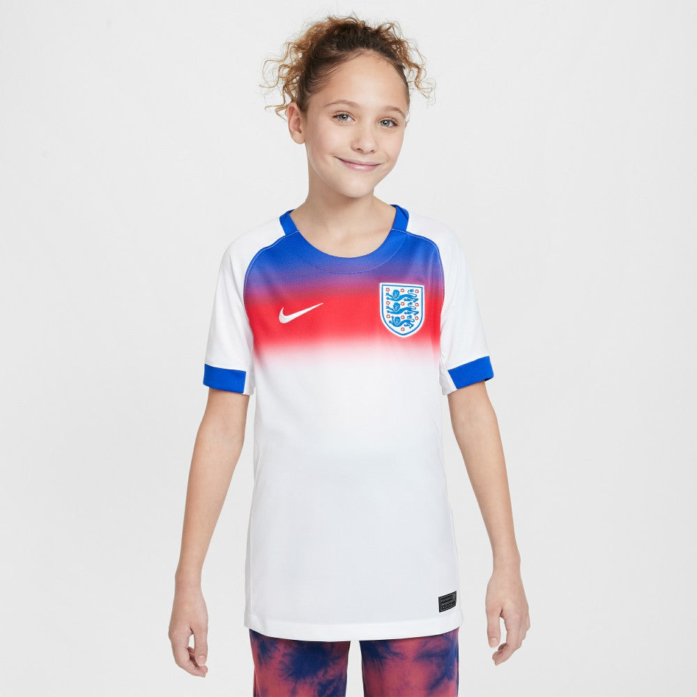 England Women's National Team Youth 2025/26 Home Replica Jersey Royal | Nike
