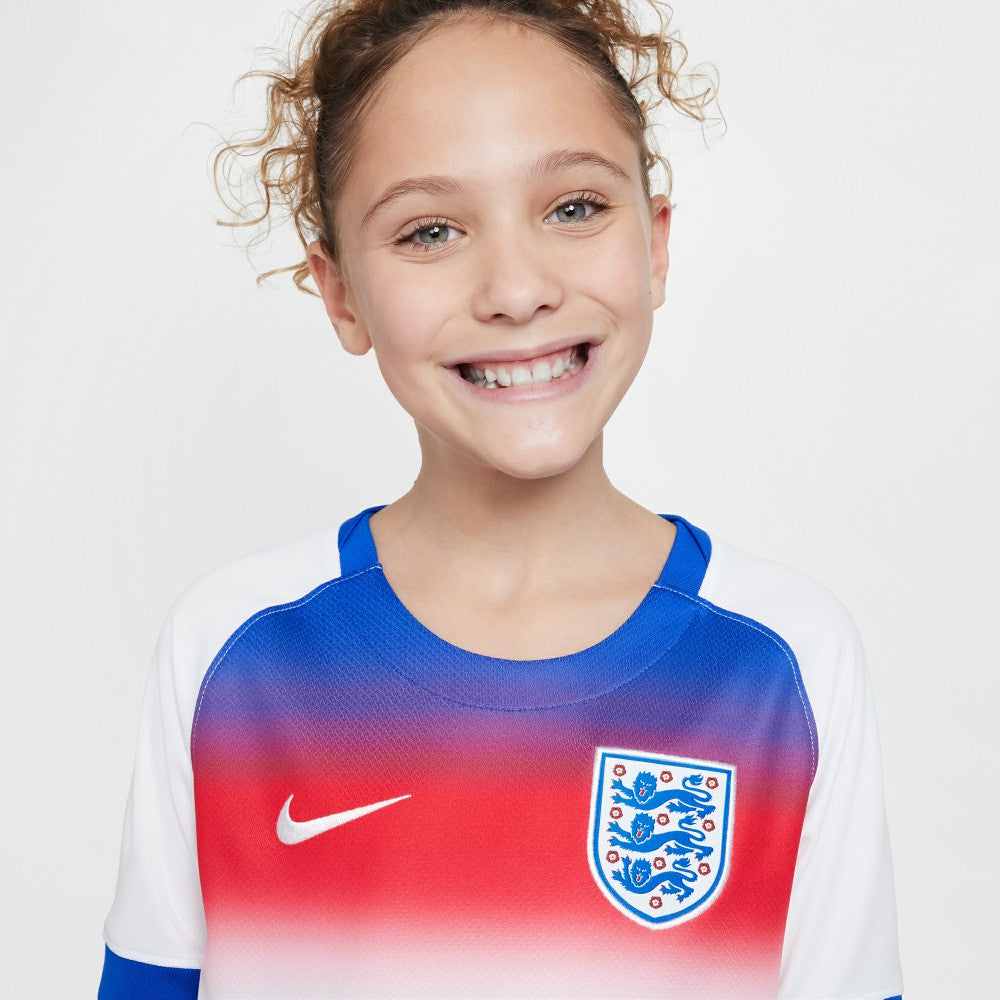 England Women's National Team Youth 2025/26 Home Replica Jersey Royal | Nike