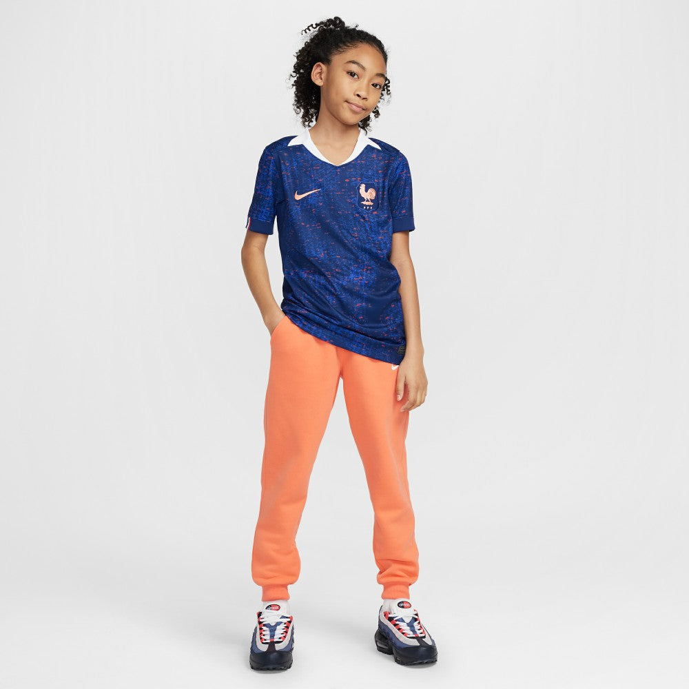 France Women's National Team Youth 2025/26 Home Replica Jersey Blue | Nike Online