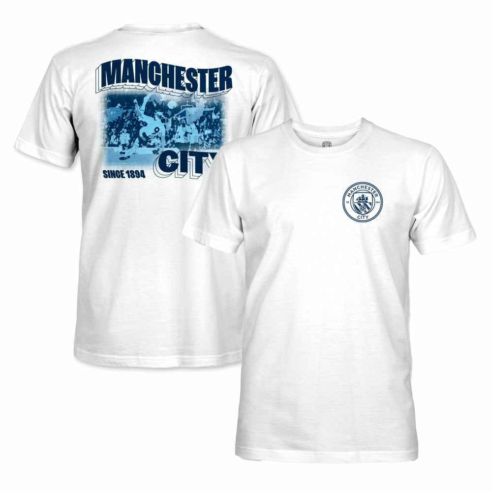 Manchester City 1863FC Duo Tone Player T-Shirt White - FIFA World CUP