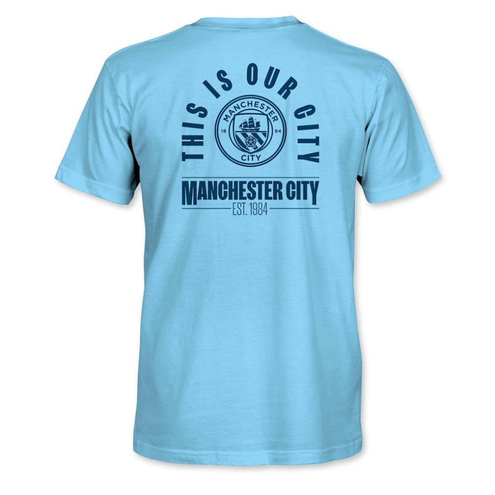 Manchester City 1863FC Our City Arc T-Shirt Sky Blue - FIFA World CUP