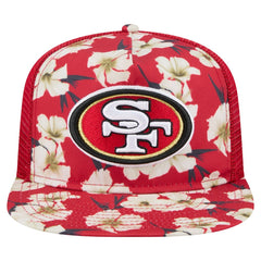 San Francisco 49ers New Era Adventure Pattern Golfer Snapback Hat Scarlet | NFL