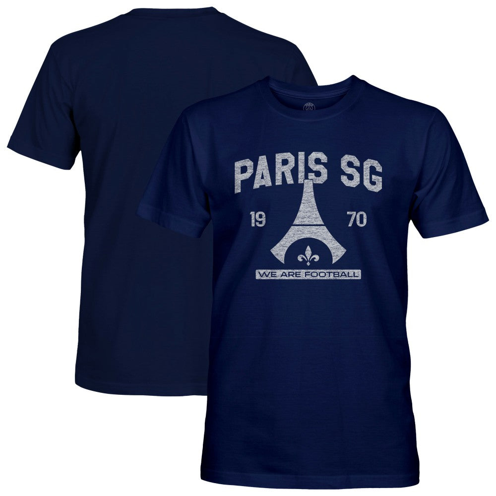 Paris Saint-Germain 1863FC Established T-Shirt Navy - FIFA World CUP