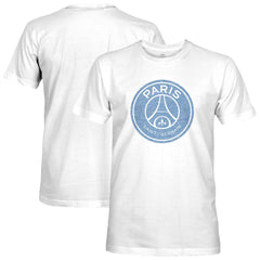 Paris Saint-Germain 1863FC Mono Badge T-Shirt White - FIFA World CUP