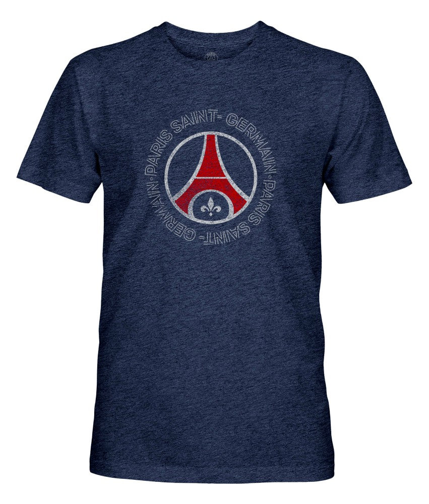 Paris Saint-Germain 1863FC Roundabout Vintage Tri-Blend T-Shirt Navy - FIFA World CUP