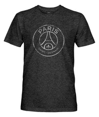 Paris Saint-Germain 1863FC Mono Badge Vintage Tri-Blend T-Shirt Black - FIFA World CUP
