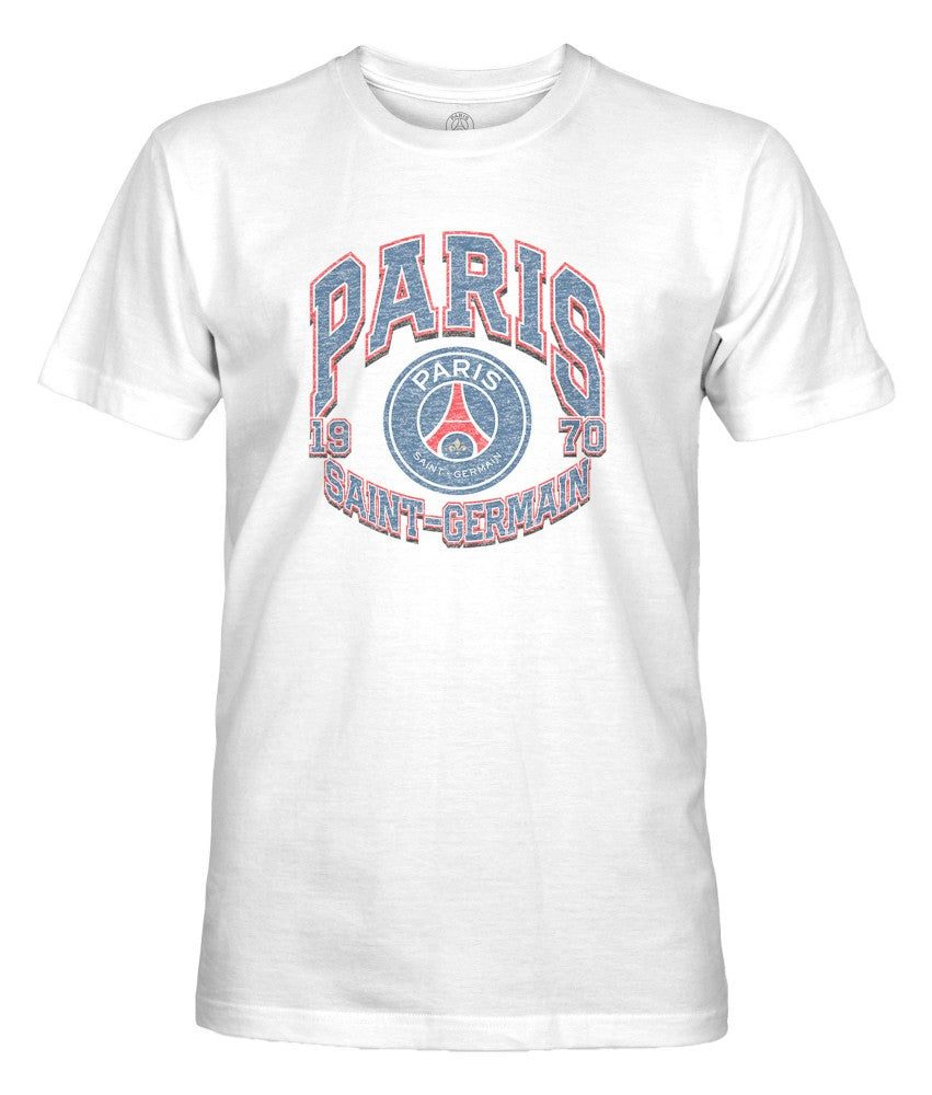 Paris Saint-Germain 1863FC Retro Wordmark T-Shirt White - FIFA World CUP