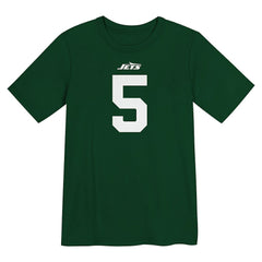 Garrett Wilson New York Jets Preschool Player Name & Number T-Shirt Green | Nike for Sale