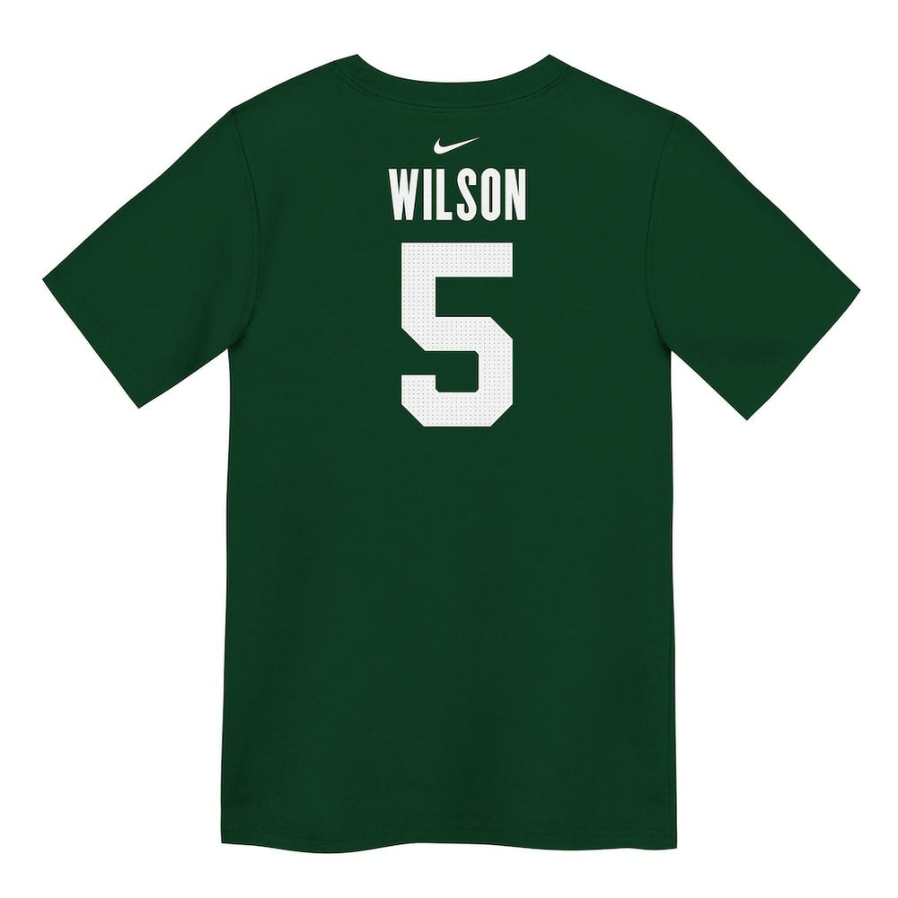 Garrett Wilson New York Jets Preschool Player Name & Number T-Shirt Green | Nike for Sale