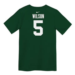 Garrett Wilson New York Jets Preschool Player Name & Number T-Shirt Green | Nike for Sale