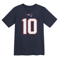 Drake Maye New England Patriots Preschool Player Name & Number T-Shirt Navy | Nike for Sale
