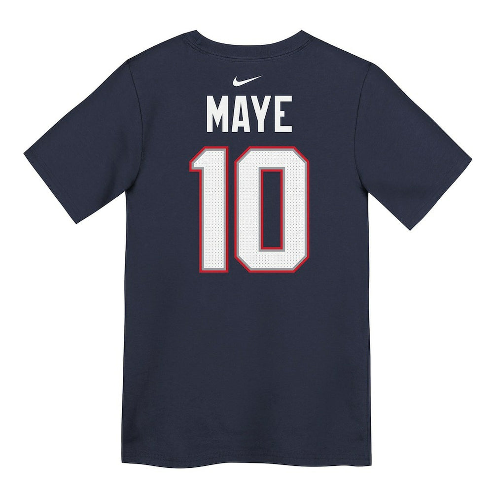 Drake Maye New England Patriots Preschool Player Name & Number T-Shirt Navy | Nike for Sale