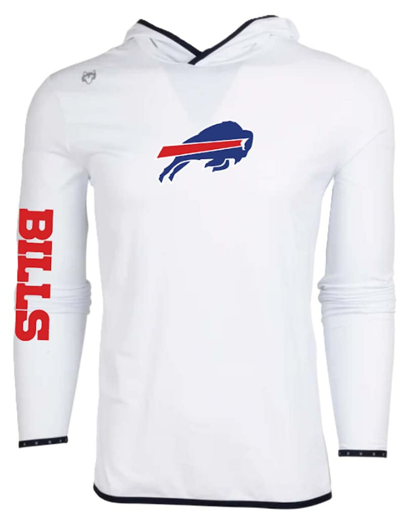Buffalo Bills Greyson Clothiers Colorado Long Sleeve Hoodie T-Shirt White | NFL