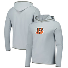 Cincinnati Bengals Greyson Clothiers Colorado Long Sleeve Hoodie T-Shirt Gray | NFL