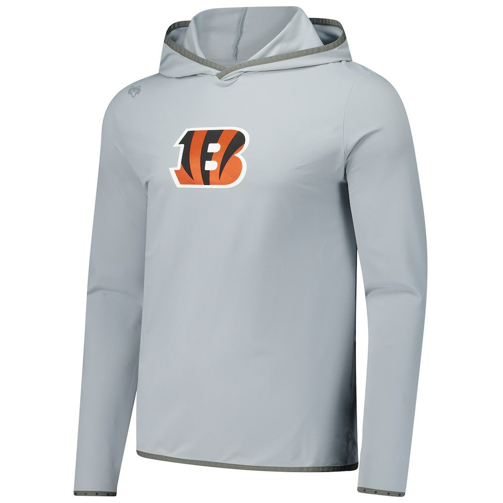 Cincinnati Bengals Greyson Clothiers Colorado Long Sleeve Hoodie T-Shirt Gray | NFL