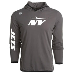 New York Jets Greyson Clothiers Colorado Long Sleeve Hoodie T-Shirt Gray | NFL