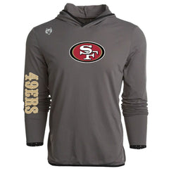 San Francisco 49ers Greyson Clothiers Colorado Long Sleeve Hoodie T-Shirt Gray | NFL