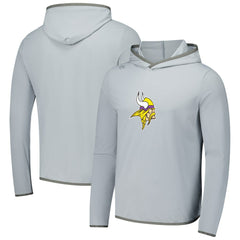 Minnesota Vikings Greyson Clothiers Colorado Long Sleeve Hoodie T-Shirt Gray | NFL