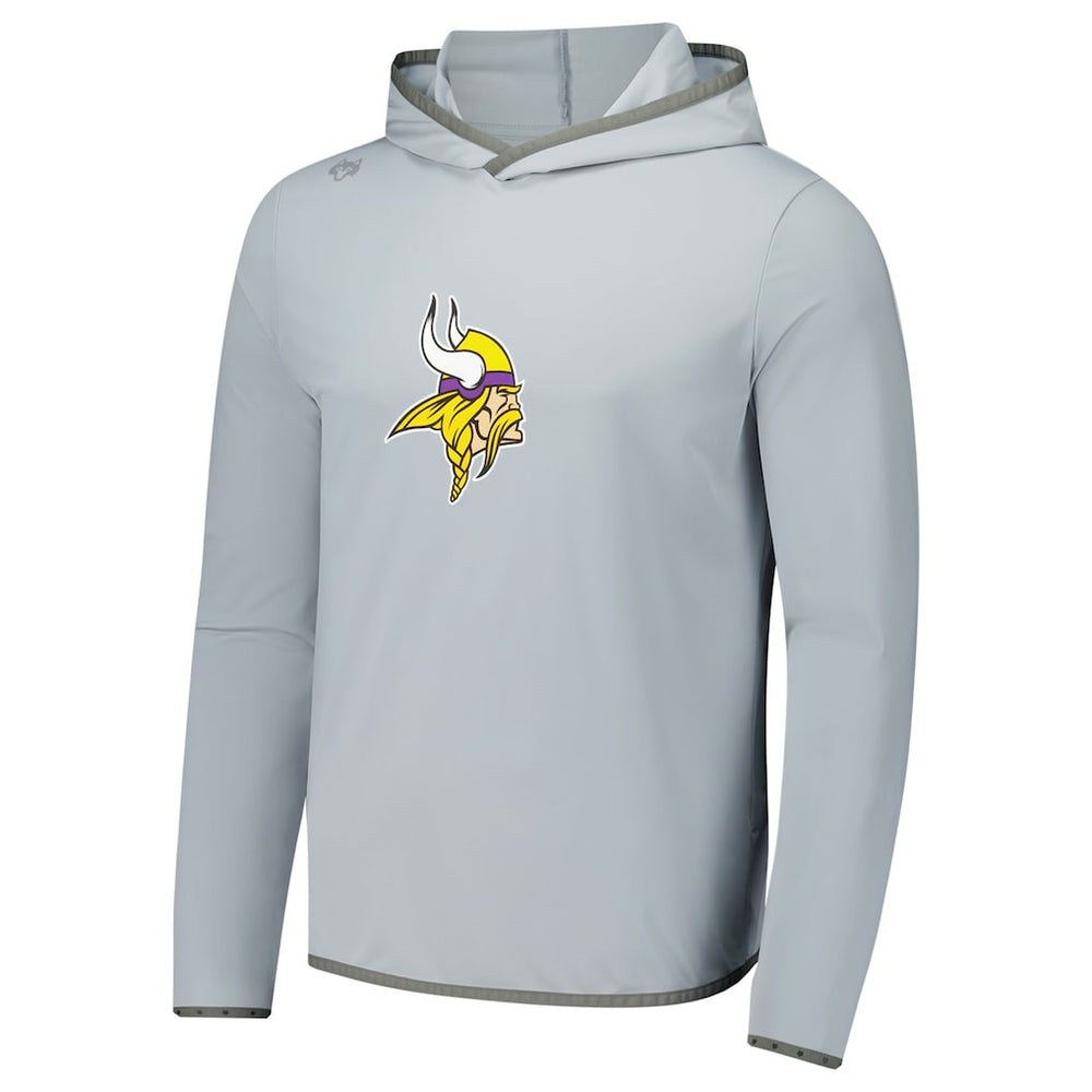 Minnesota Vikings Greyson Clothiers Colorado Long Sleeve Hoodie T-Shirt Gray | NFL