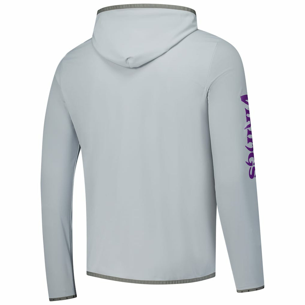 Minnesota Vikings Greyson Clothiers Colorado Long Sleeve Hoodie T-Shirt Gray | NFL