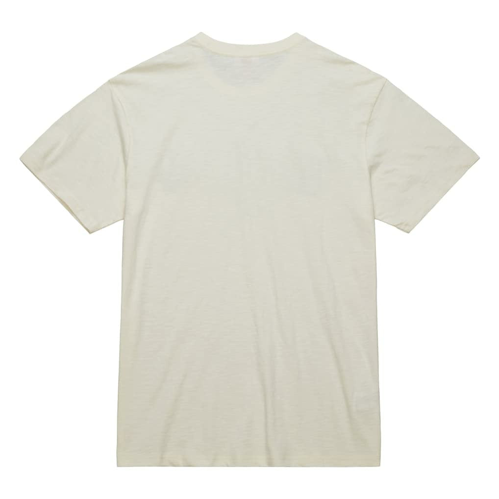 Kansas City Chiefs Vintage Logo Heritage Slub T-Shirt Cream | Mitchell & Ness