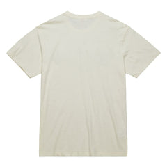 Kansas City Chiefs Vintage Logo Heritage Slub T-Shirt Cream | Mitchell & Ness