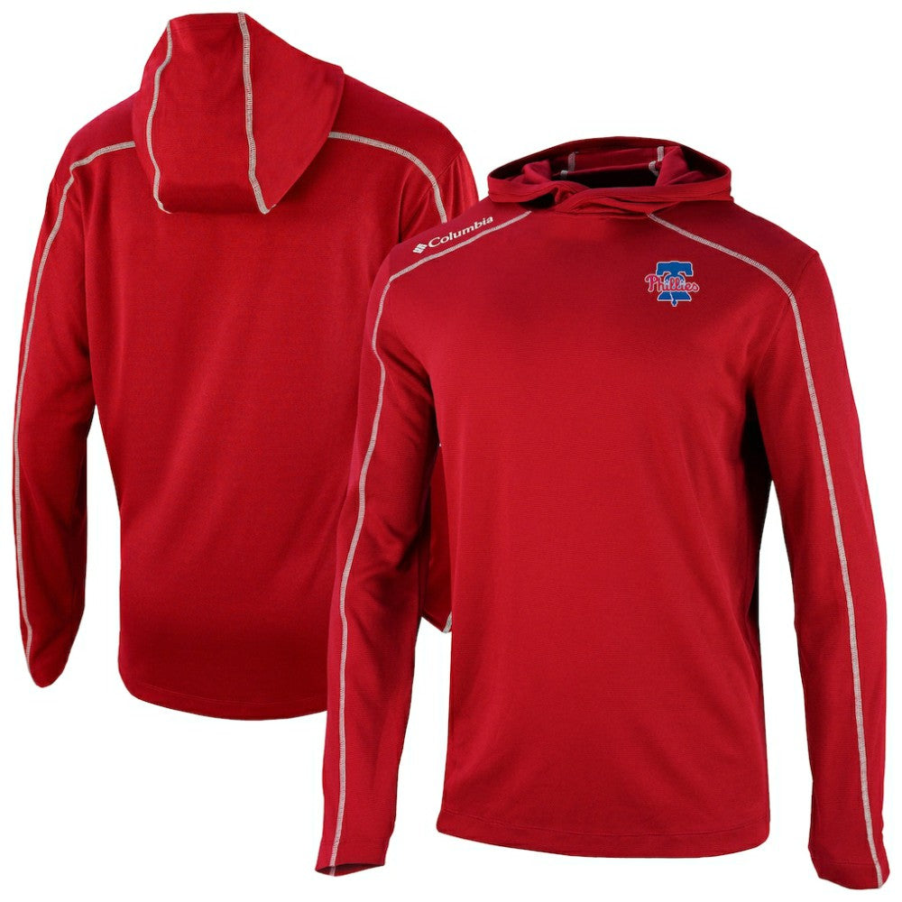 Philadelphia Phillies Columbia Omni-Wick Shotgun Pullover Hoodie - MLB