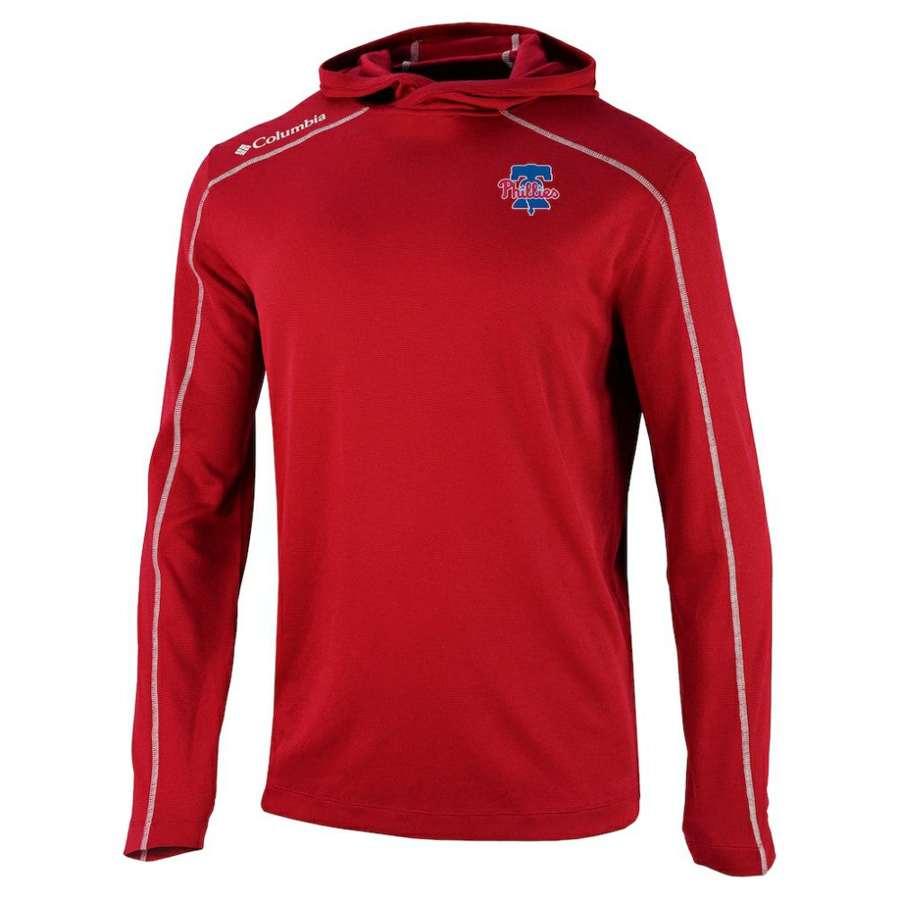 Philadelphia Phillies Columbia Omni-Wick Shotgun Pullover Hoodie - MLB
