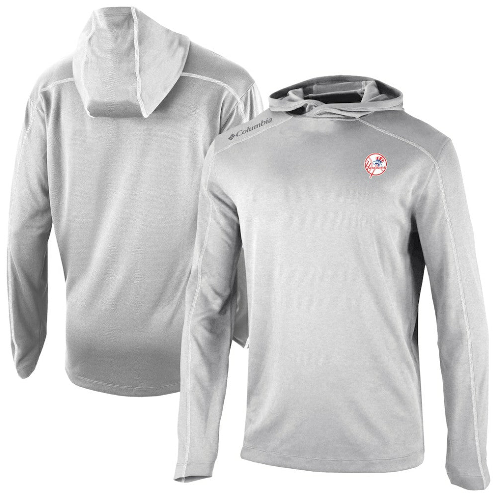 New York Yankees Columbia Omni-Wick Shotgun Pullover Hoodie - MLB