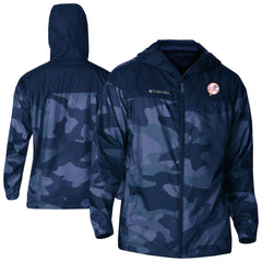 New York Yankees Columbia Camo Flash Challenger Full-Zip Windbreaker Jacket - MLB