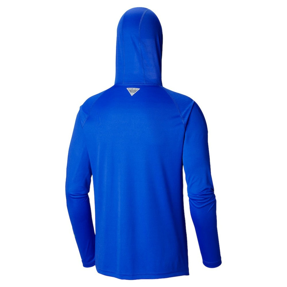 Philadelphia Phillies Columbia Omni-Wick Terminal Tackle Raglan Long Sleeve Hoodie T-Shirt - MLB
