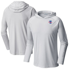 Philadelphia Phillies Columbia Omni-Wick Terminal Tackle Raglan Long Sleeve Hoodie T-Shirt - MLB