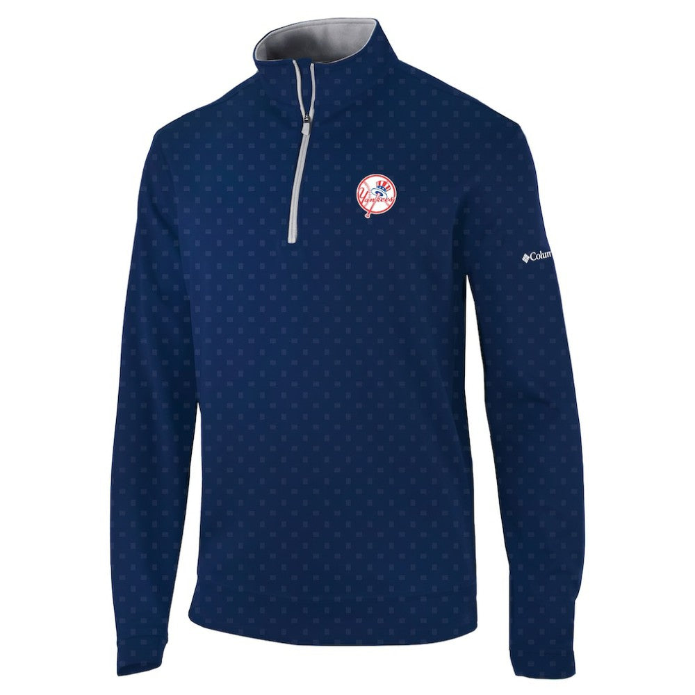 New York Yankees Columbia Wickham Hills Omni-Wick Quarter-Zip Jacket - MLB