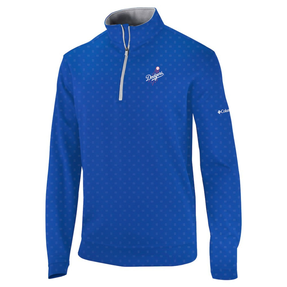 Los Angeles Dodgers Columbia Wickham Hills Omni-Wick Quarter-Zip Jacket - MLB