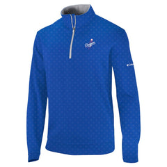 Los Angeles Dodgers Columbia Wickham Hills Omni-Wick Quarter-Zip Jacket - MLB
