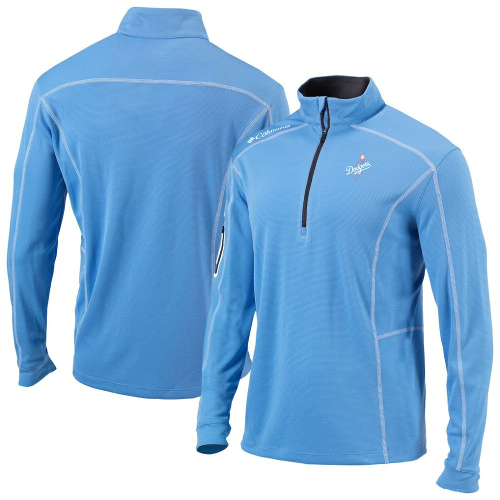 Los Angeles Dodgers Columbia Omni-Wick Shotgun Quarter-Zip Jacket - MLB