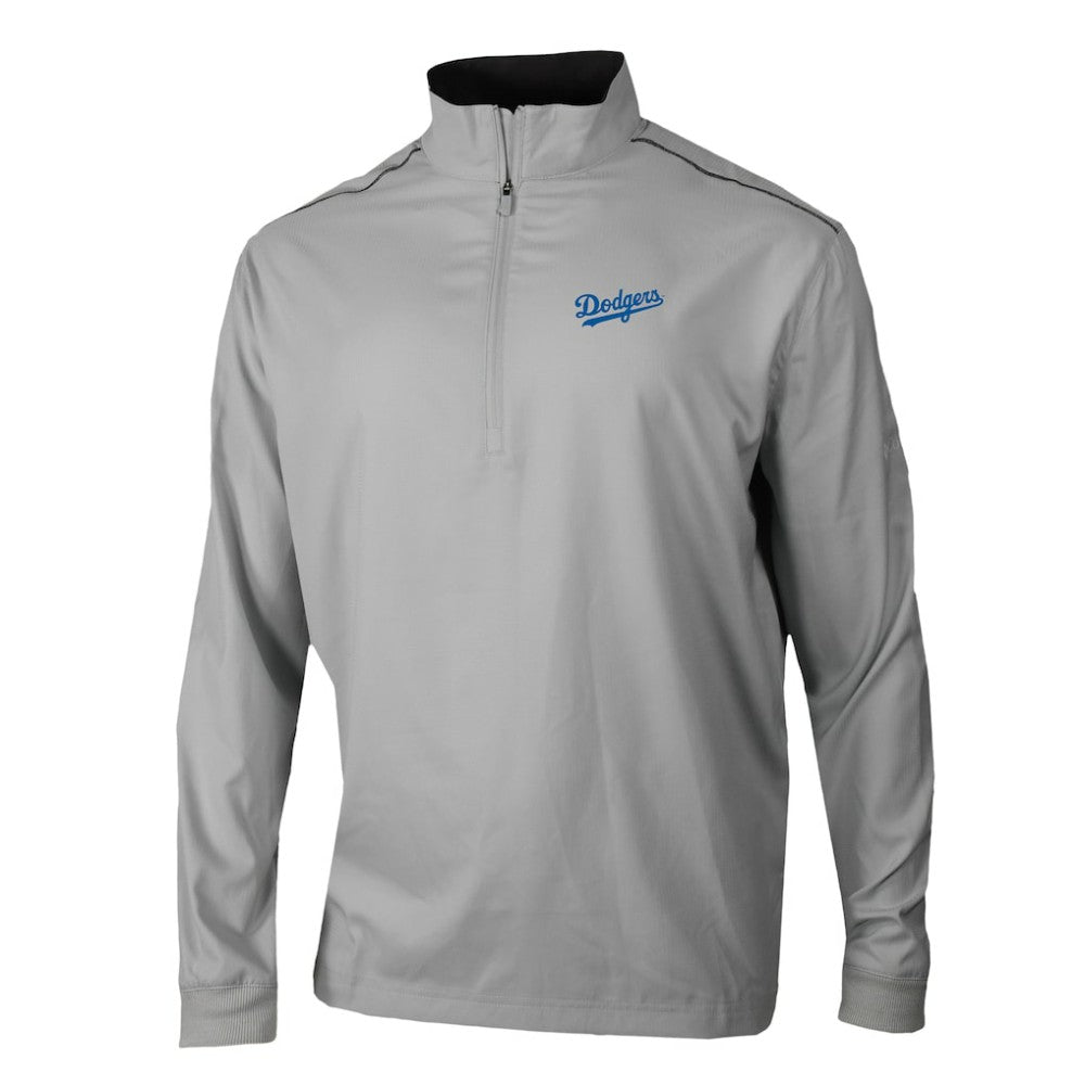 Los Angeles Dodgers Columbia Omni-Wick Bogey's Paradise Quarter-Zip Top - MLB