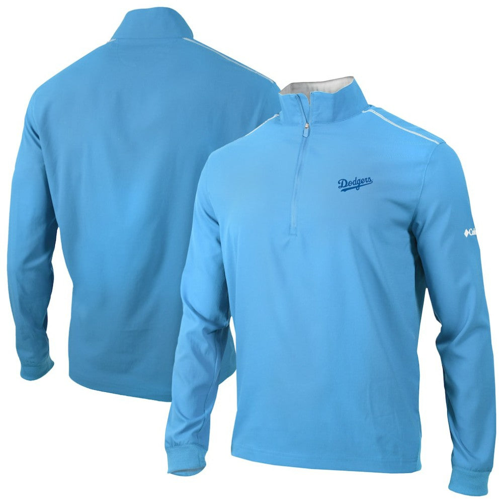 Los Angeles Dodgers Columbia Omni-Wick Bogey's Paradise Quarter-Zip Top - MLB
