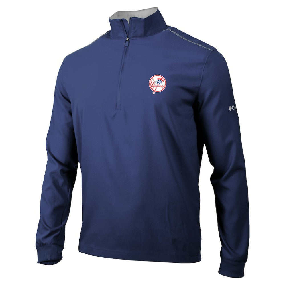 New York Yankees Columbia Omni-Wick Bogey's Paradise Quarter-Zip Top - MLB