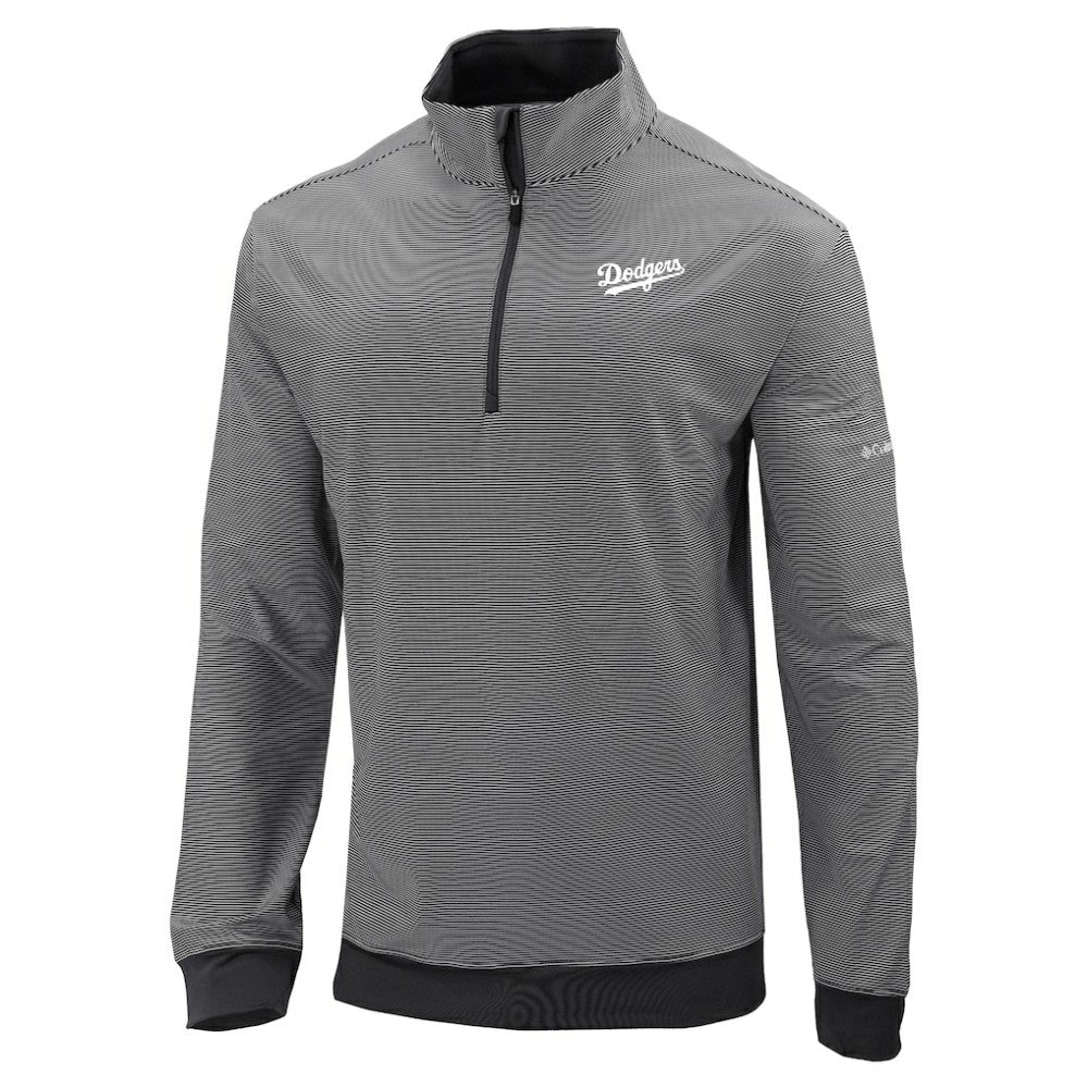 Los Angeles Dodgers Columbia Omni-Wick Even Lie Quarter-Zip Pullover Top - MLB