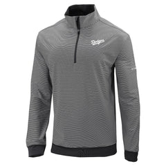 Los Angeles Dodgers Columbia Omni-Wick Even Lie Quarter-Zip Pullover Top - MLB