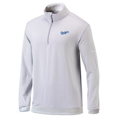Los Angeles Dodgers Columbia Omni-Wick Even Lie Quarter-Zip Pullover Top - MLB